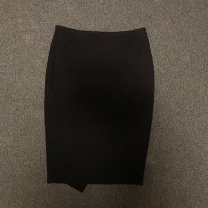 Zara Black Midi Pencil Skirt